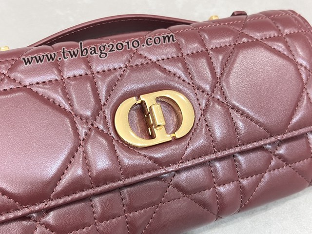 Dior专柜2025新款迪奥高仿原单Miss Caro Top Handle手拿包 djfk1477